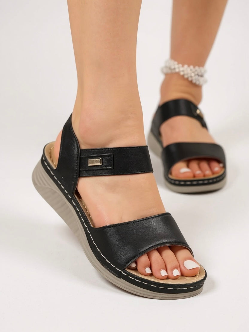Giselle | Women's Comfort Slip-On Sandals with Cushioning