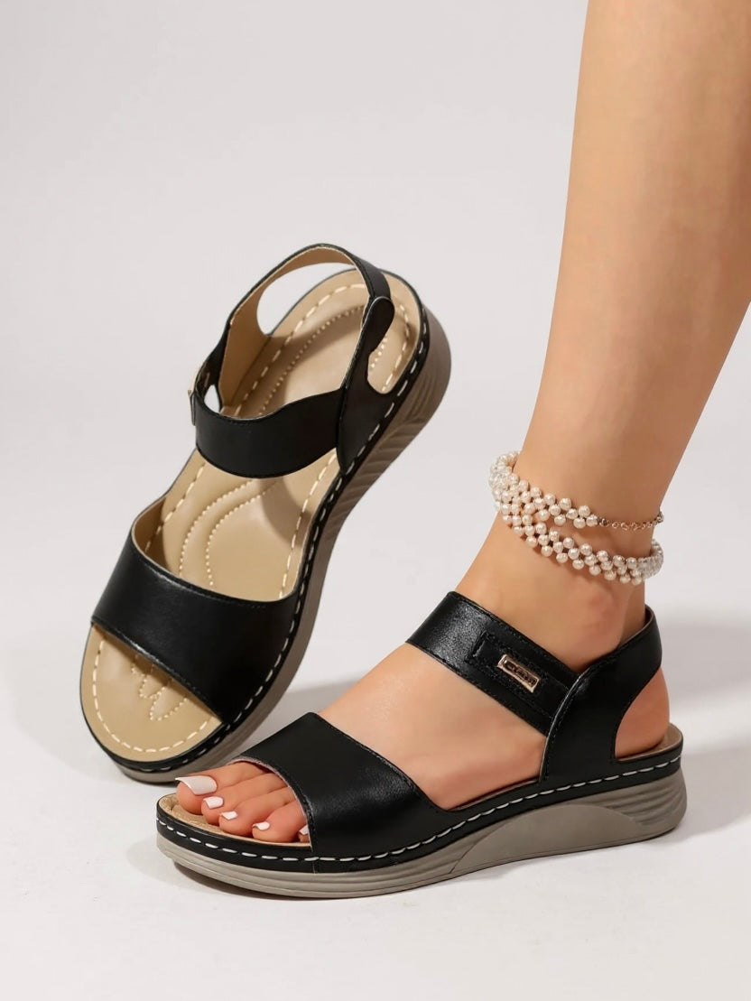 Giselle | Women's Comfort Slip-On Sandals with Cushioning