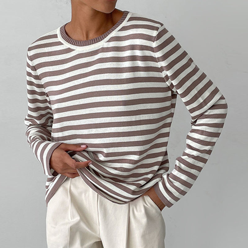 Dana™ | Chic Striped Summer Tee