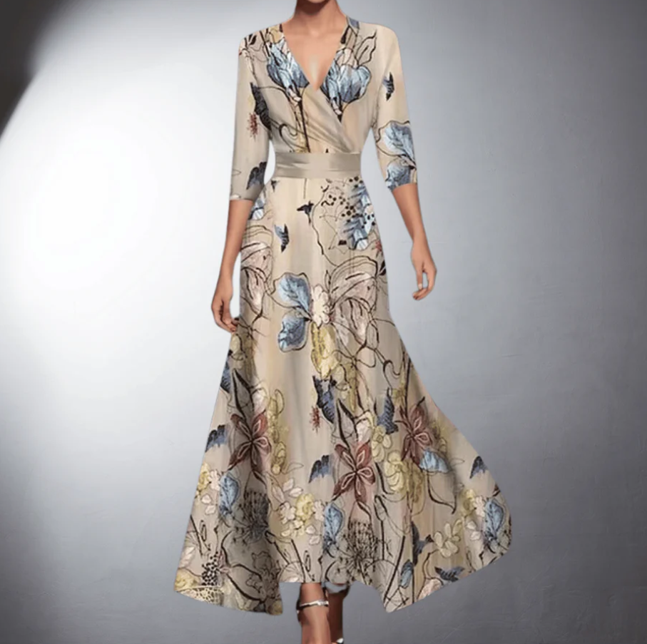 Martha™ | Stylish Floral Maxi Dress