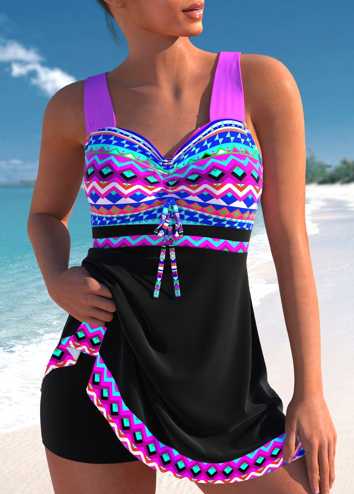Gladys™ | Stylish Printed Swimwear