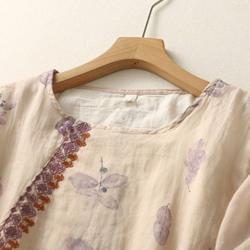 Noy™ | Easygoing Floral Blouse