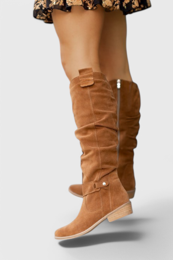 Celine™ | Vintage-Inspired Knee-High Boots
