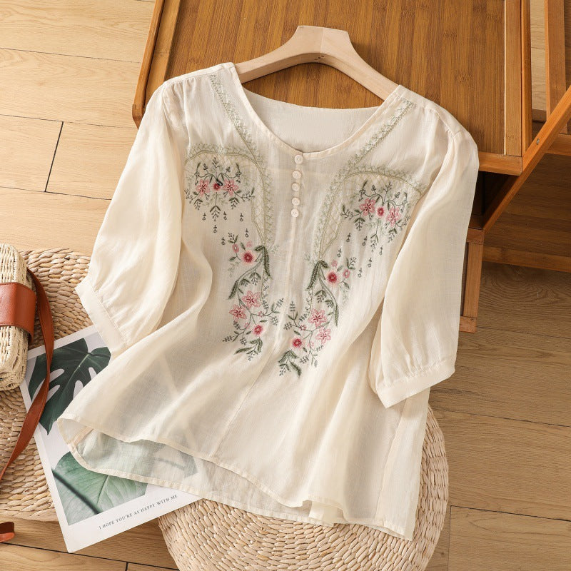 Tamsina™ | Easygoing Floral Blouse