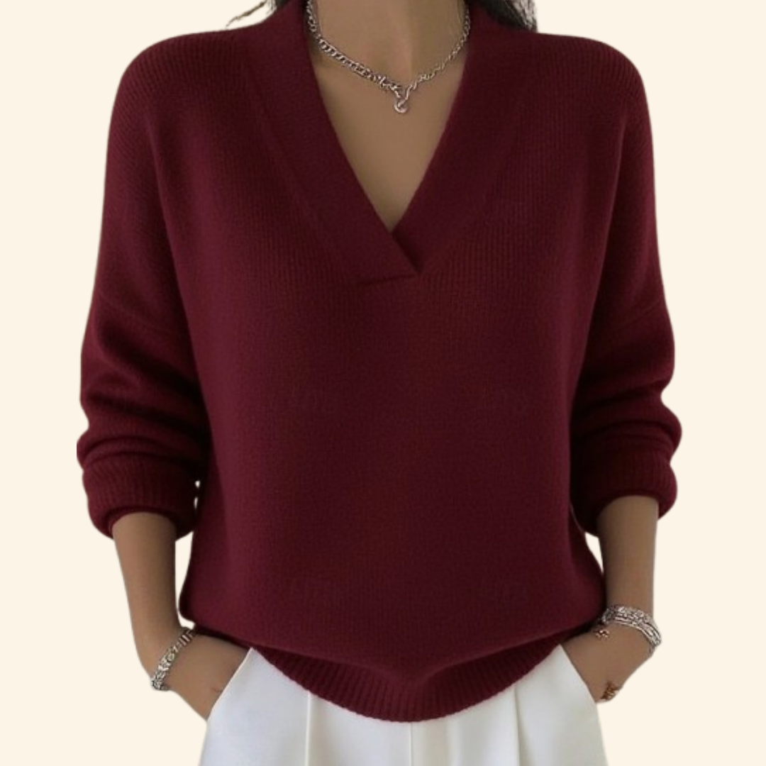 Shayla™ | V-Neck Soft Blouse