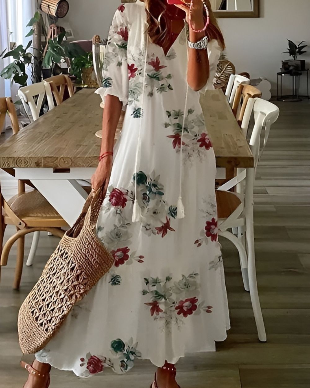 Celina™ | Enchanting Boho Cover-Up Dress