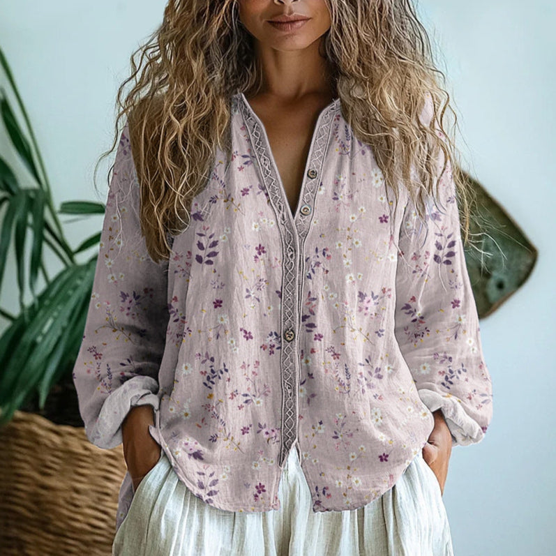 Martha™ | Nature-Inspired Relaxed Blouse