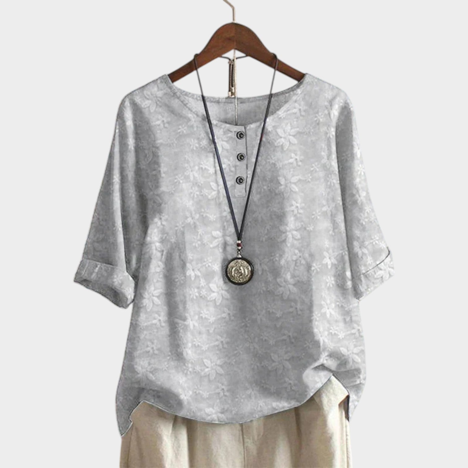 Boho Floral Top