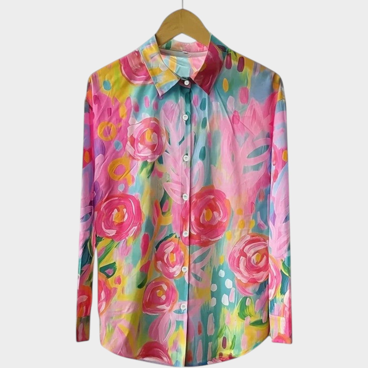 Floral Button Up Shirt
