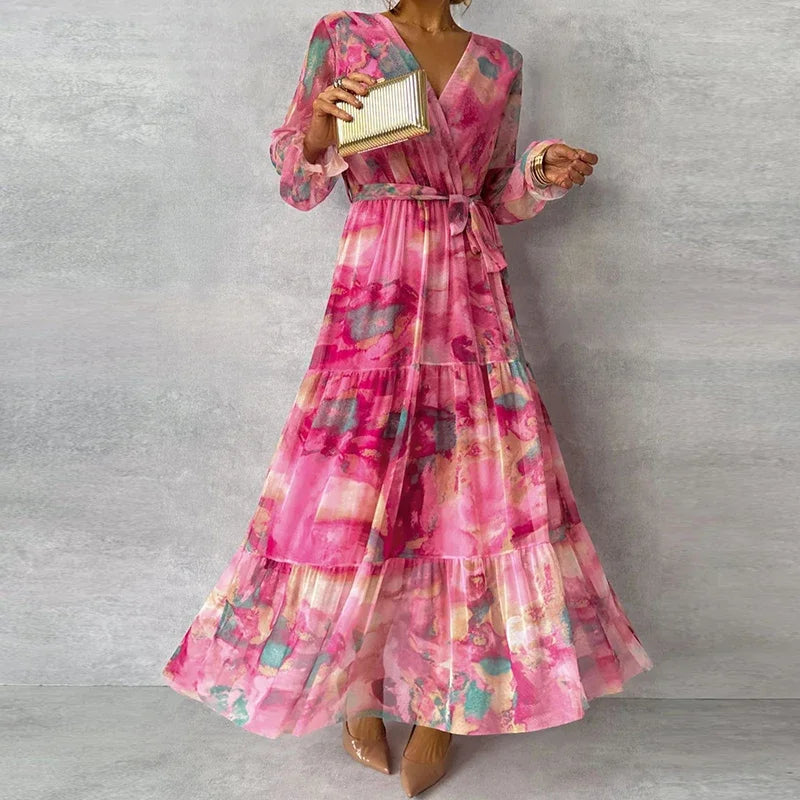 Katie™ | Exquisite Handcrafted Floral Dress