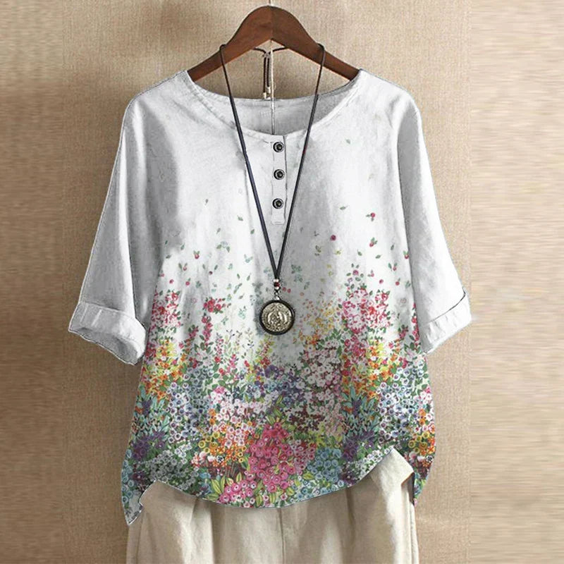 Anya™ | Vintage-Style Blouse
