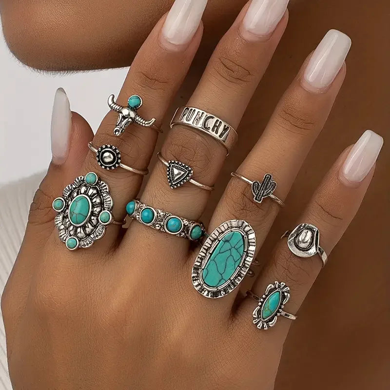 Dakota™ | 10-Piece Western-Inspired Ring Collection