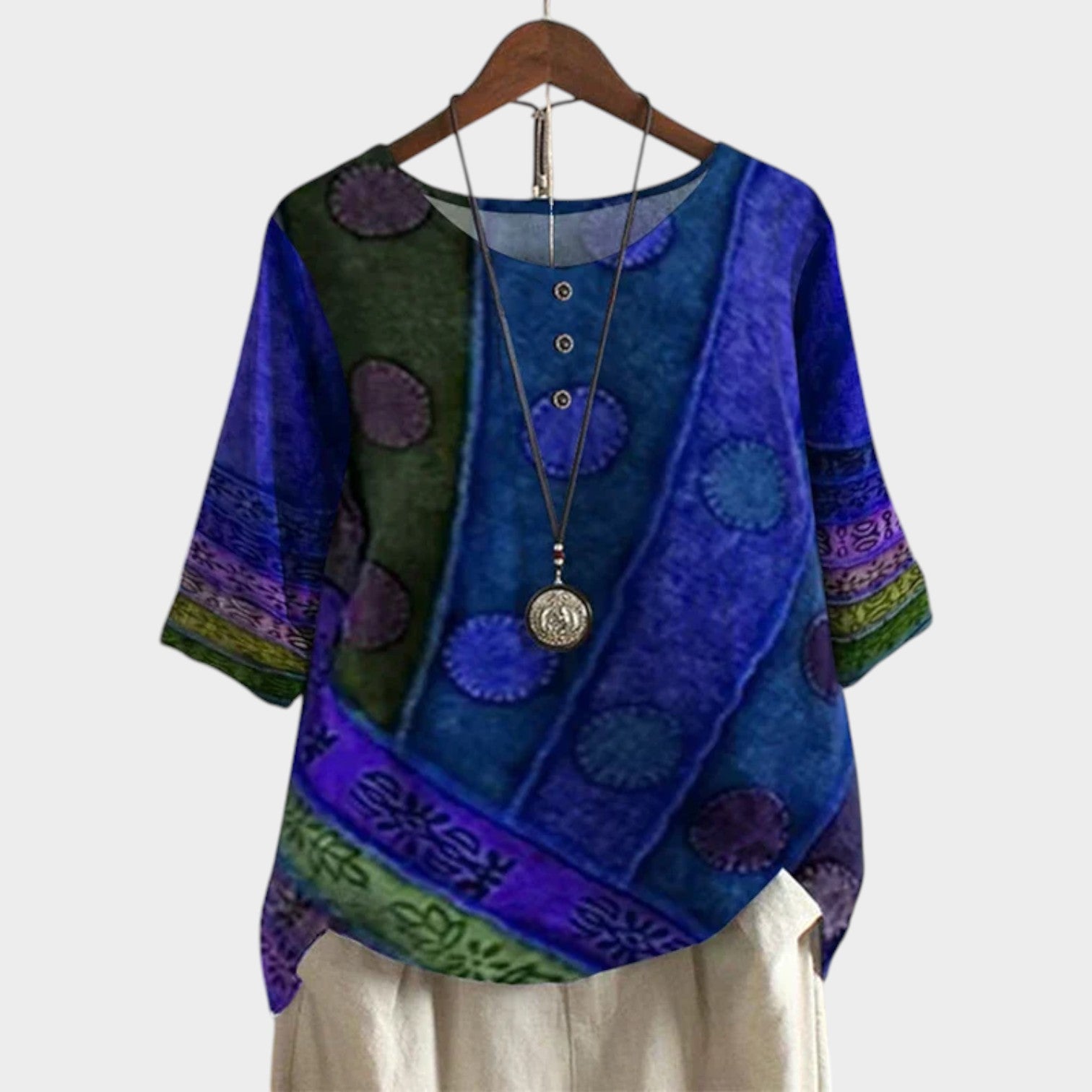 Boho Floral Top