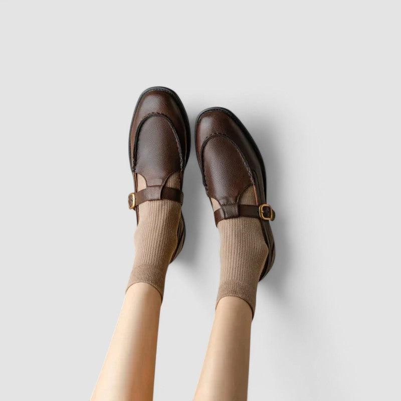Carla™ | Orthopedic Square-Toe Mary Jane Footwear