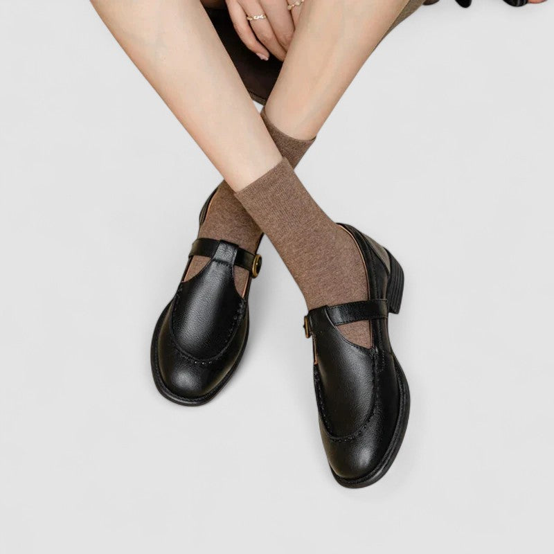 Carla™ | Orthopedic Square-Toe Mary Jane Footwear
