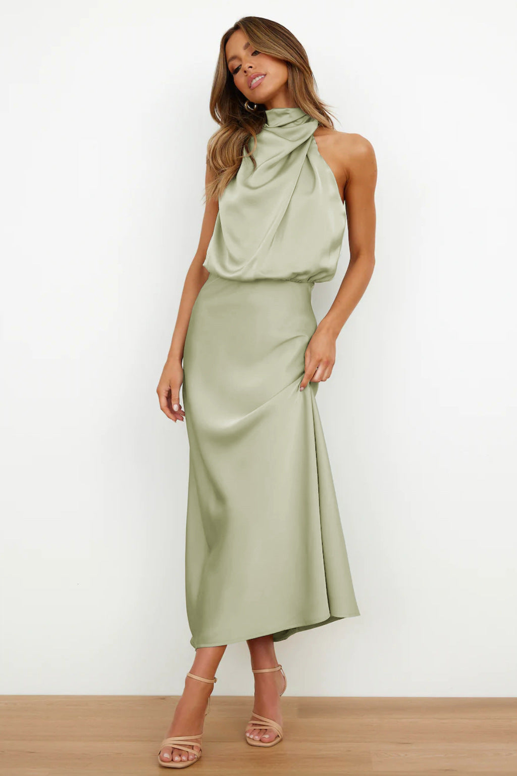 Mariana™ | Sophisticated Halter Evening Gown