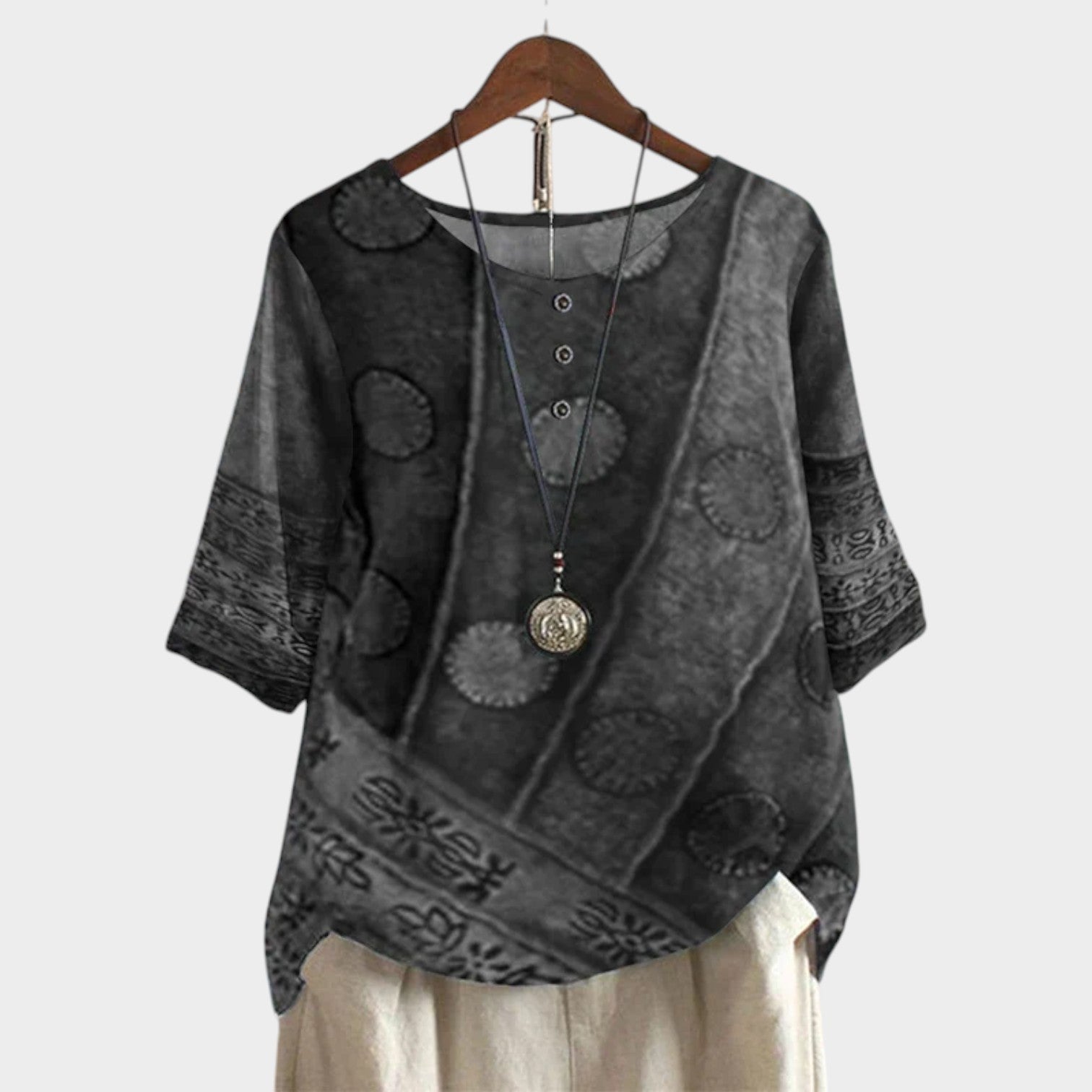 Boho Floral Top