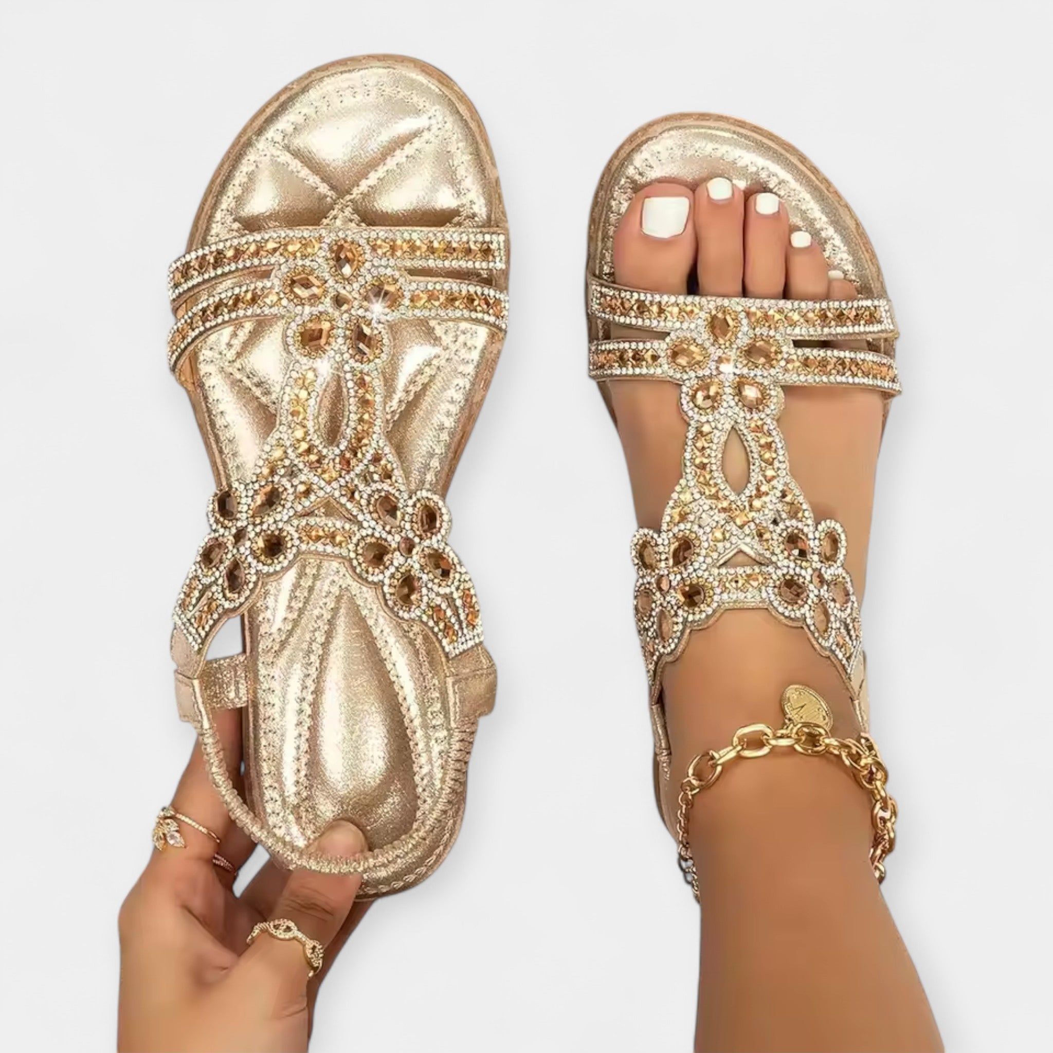 Comfort Turquoise Sandals