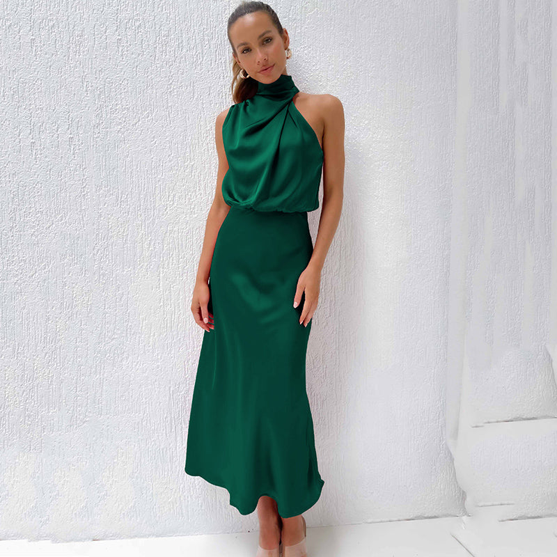 Mariana™ | Sophisticated Halter Evening Gown