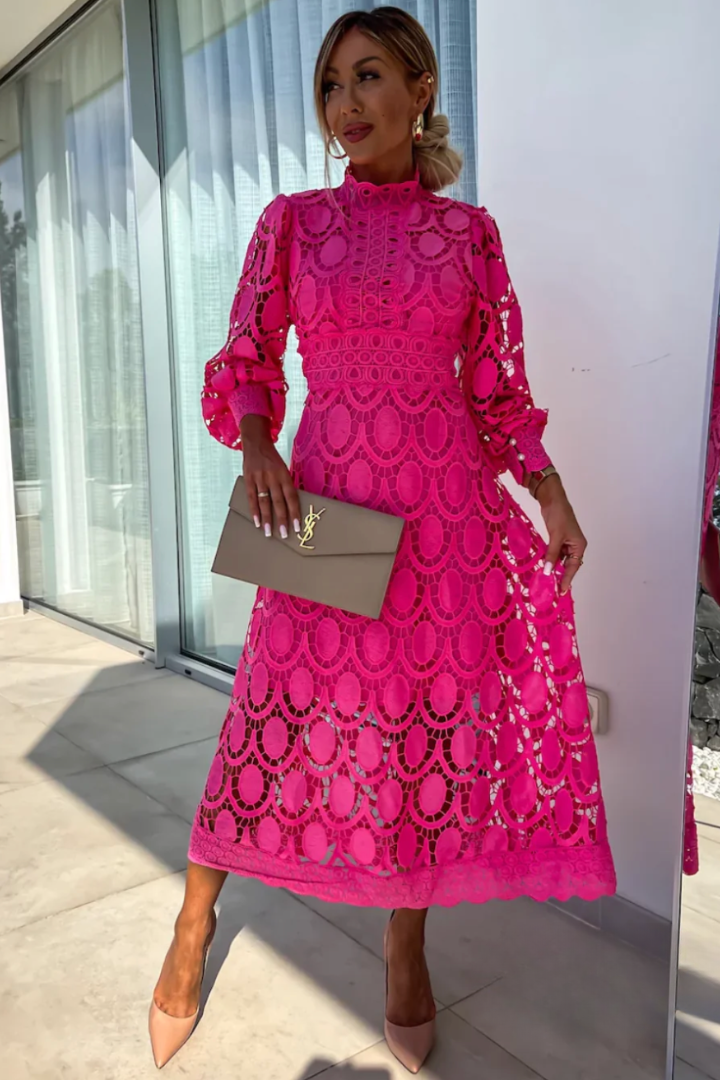 Joyce™ | Chic Lace Elegance Dress