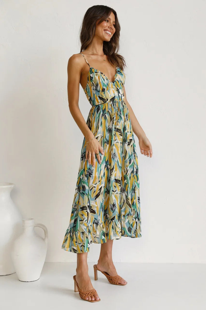 TropicLush™ | Chic Elegance Dress