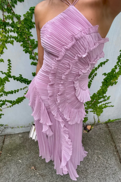 Estelle™ | Chic Halter Neck Dress
