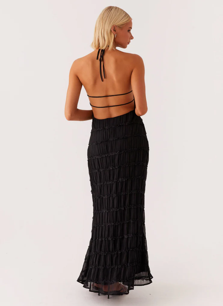 Jolene™ | Chic Halter Maxi Gown