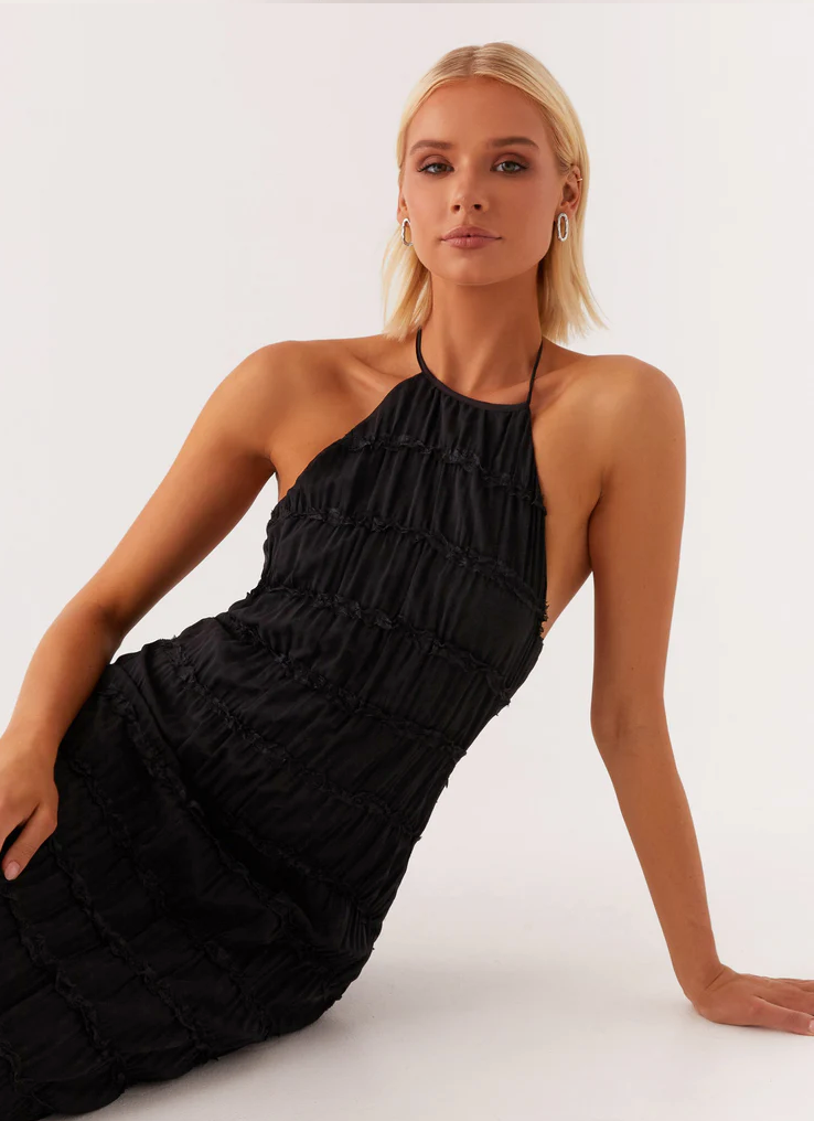 Jolene™ | Chic Halter Maxi Gown