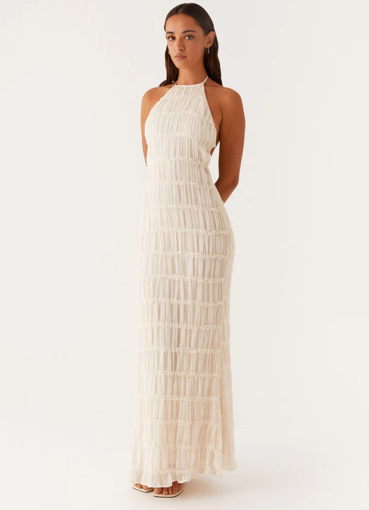 Jolene™ | Chic Halter Maxi Dress