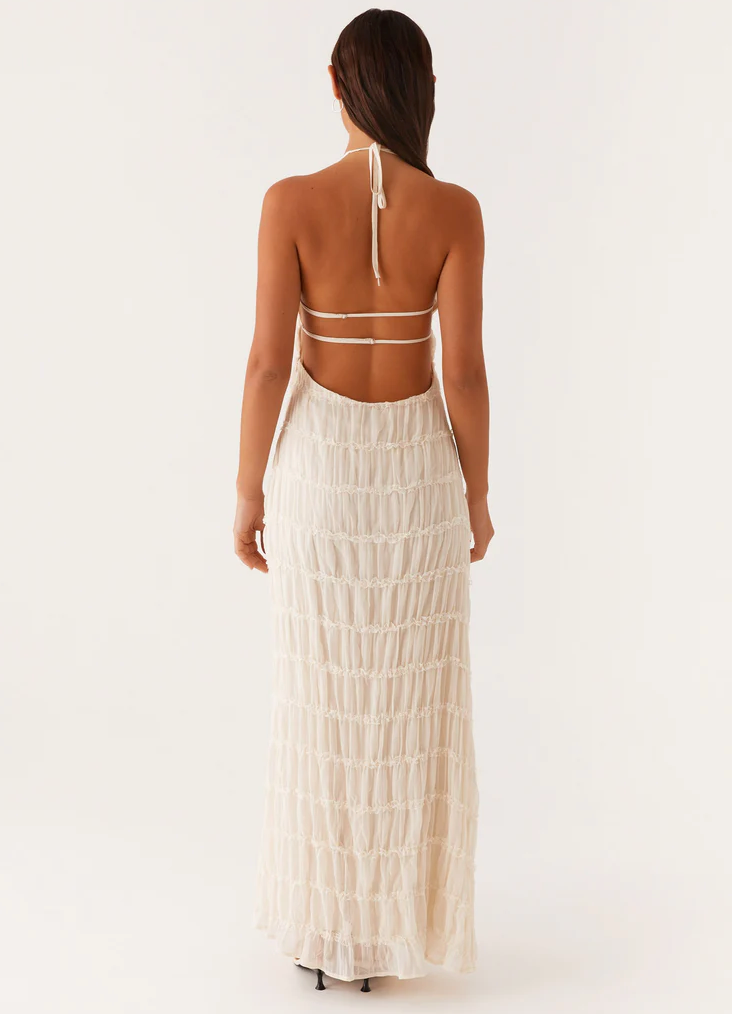 Jolene™ | Chic Halter Maxi Dress