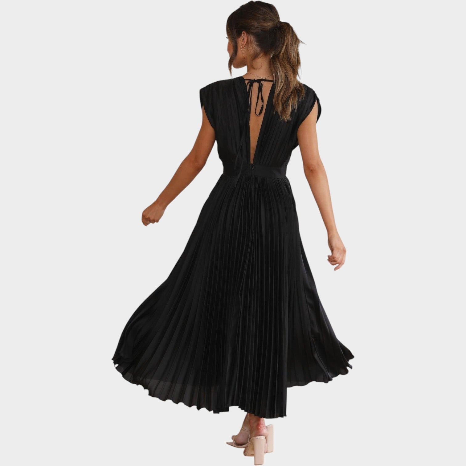 Elegant Formal Midi Dress