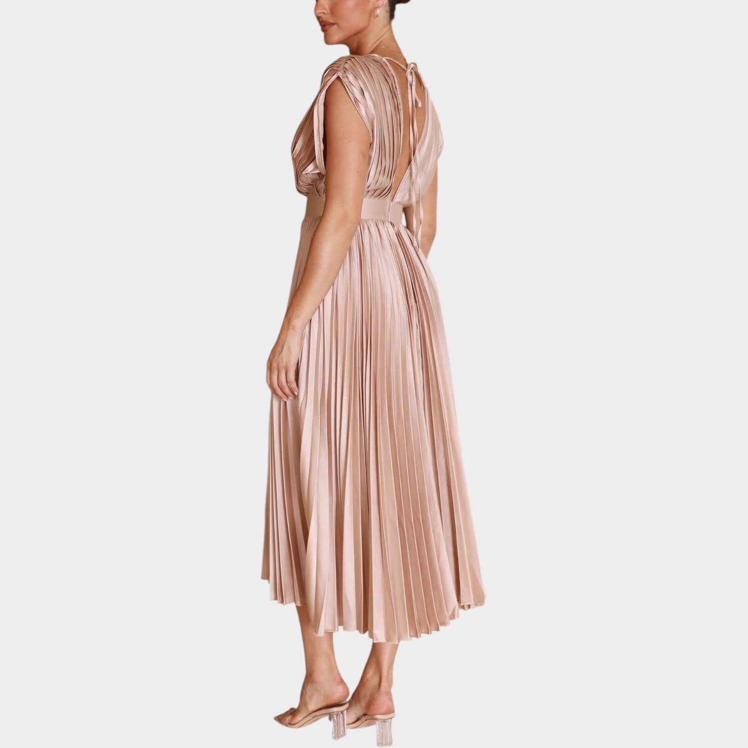 Elegant Formal Midi Dress