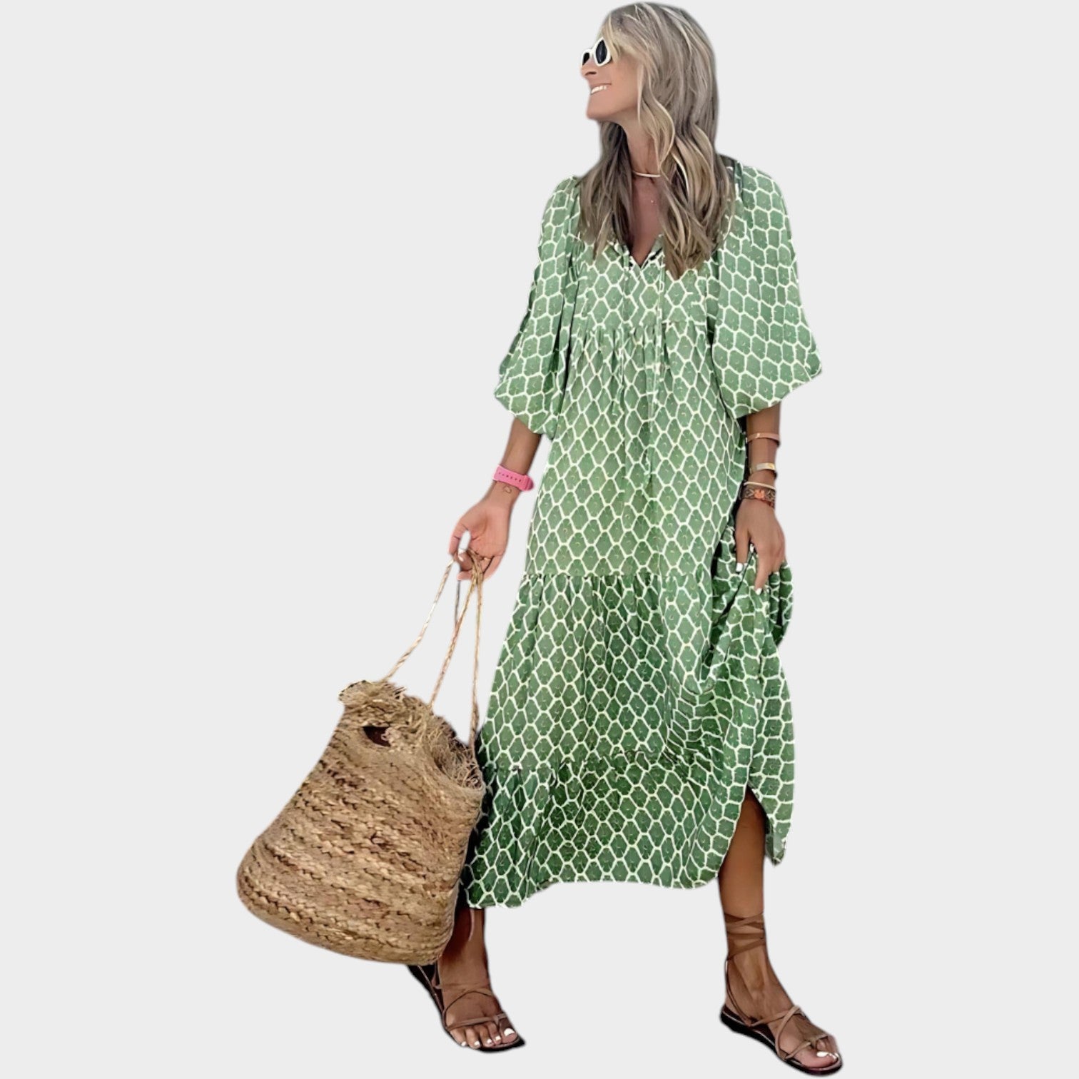 Floral Boho Summer Dress