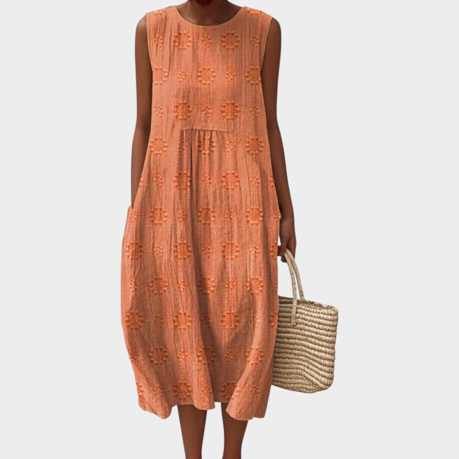 Sleeveless Relaxed Summer Dress