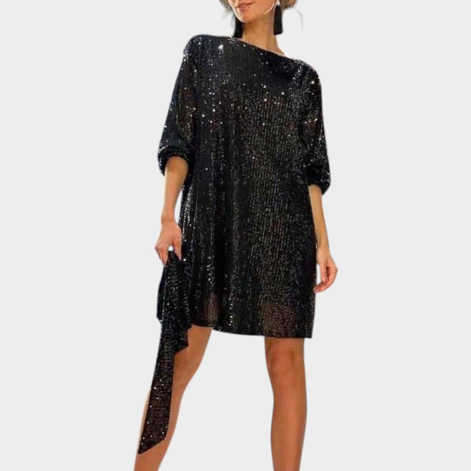 Cocktail Sequin Mini Dress