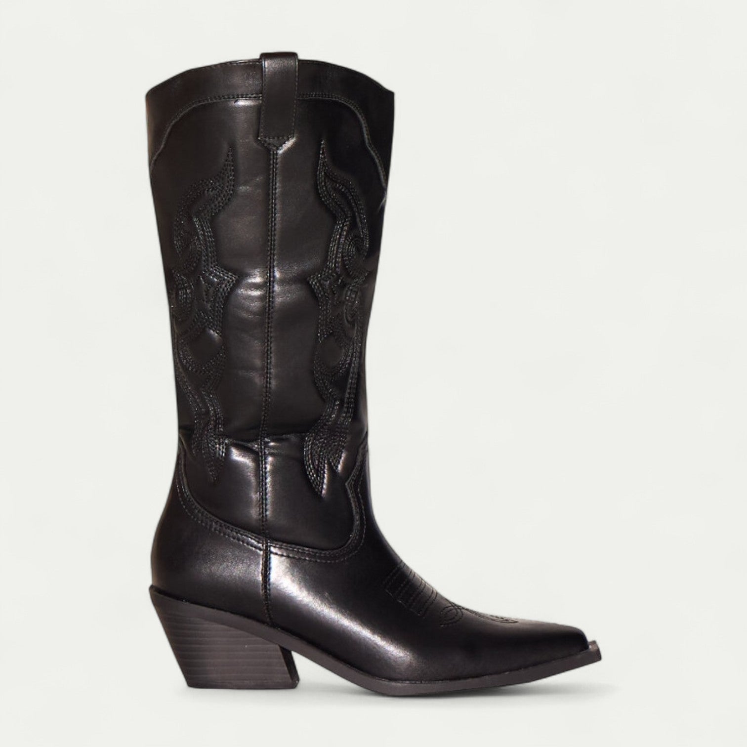 Mella™ Women's Western Calf High Pointed Toe Boots