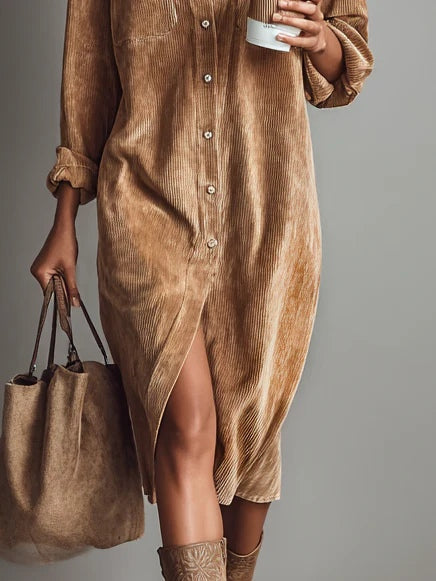 Elle™ | Stylish Flared Hem Dress