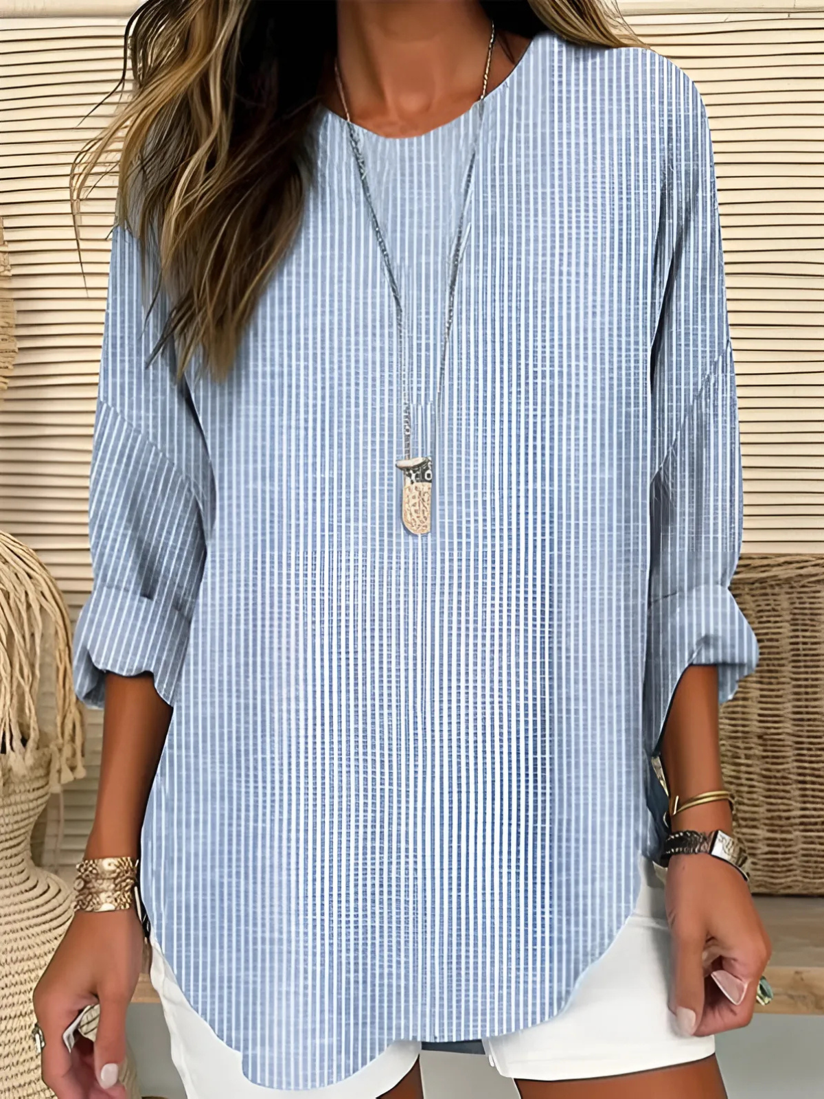 Cecilia™ | Stylish Striped Top