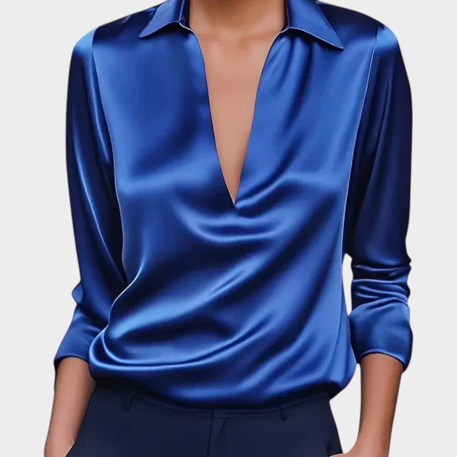 Silk Satin Blouse