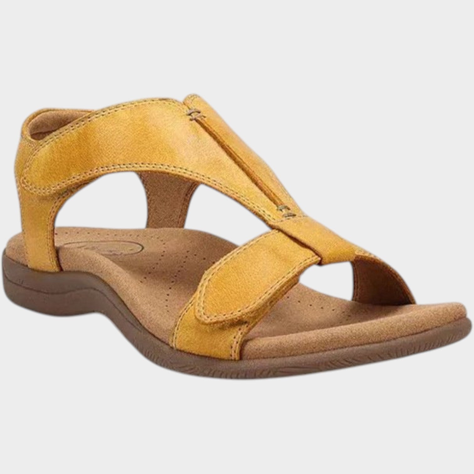 Adjustable Leather Walking Sandals