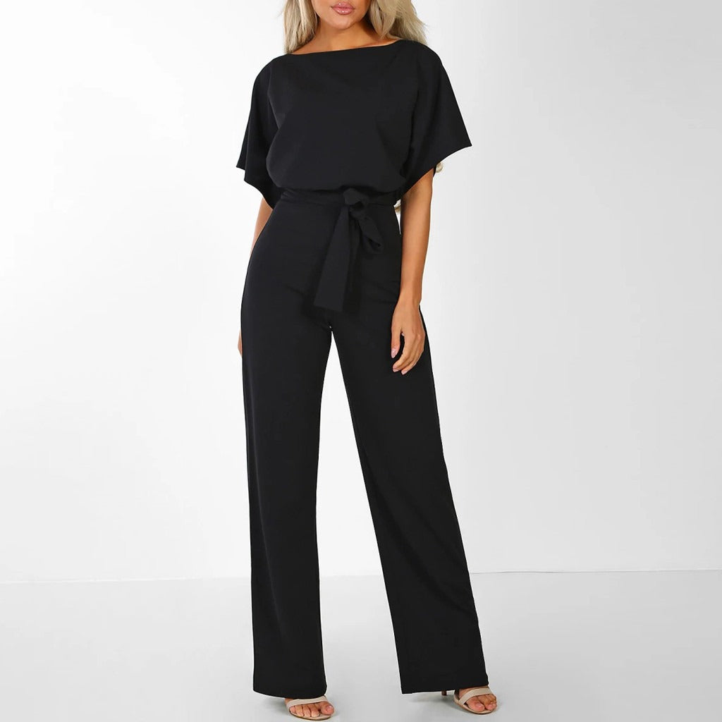 Elijah™ | Wide-Leg Jumpsuit with Belt