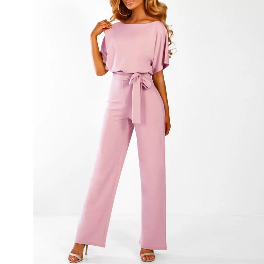 Elijah™ | Wide-Leg Jumpsuit with Belt
