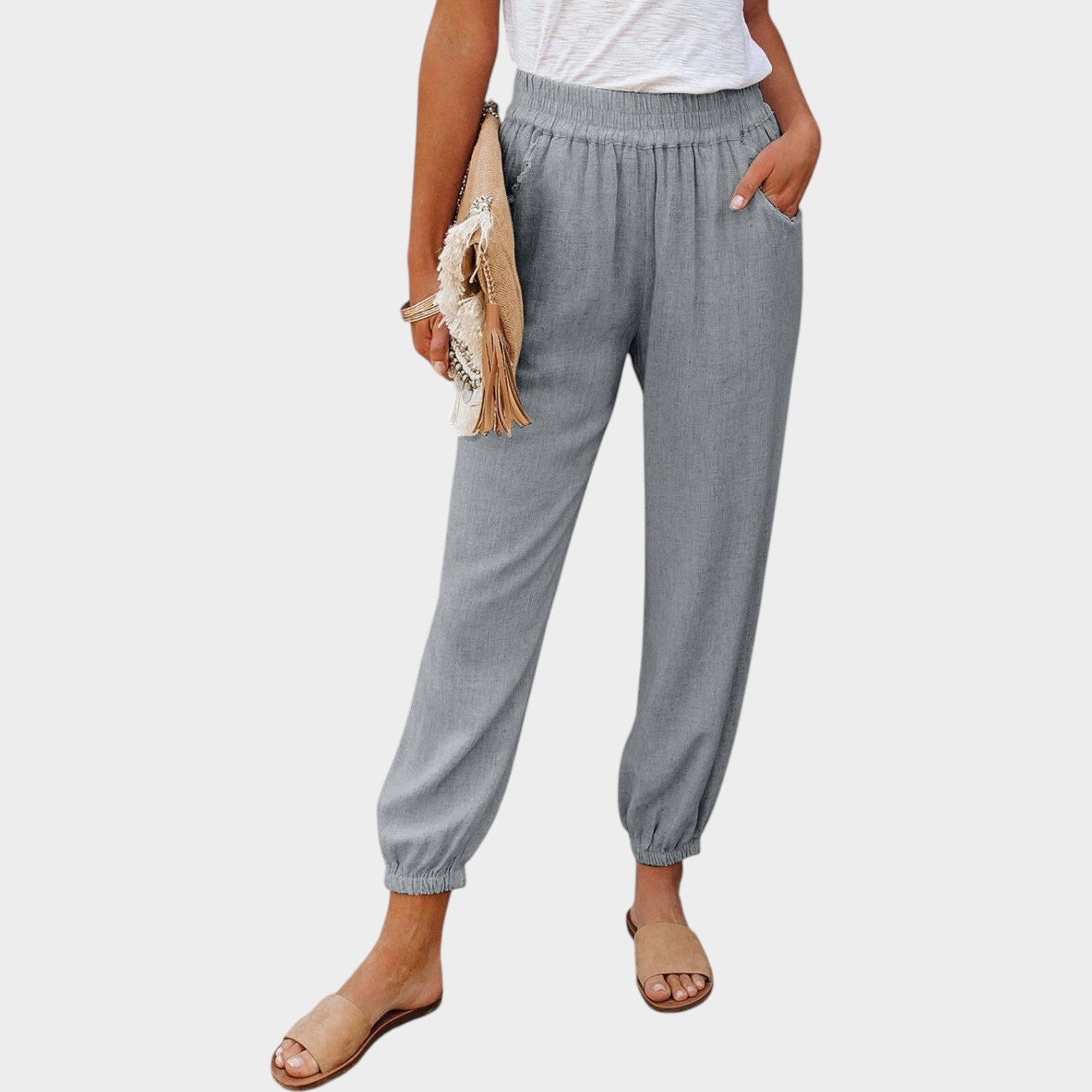 Lounge Comfort Linen Pants
