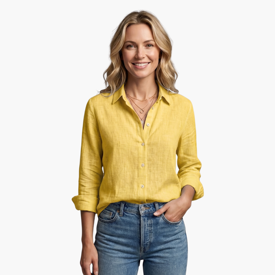 Bianca | Women's Long Sleeve Button-Up Shirt