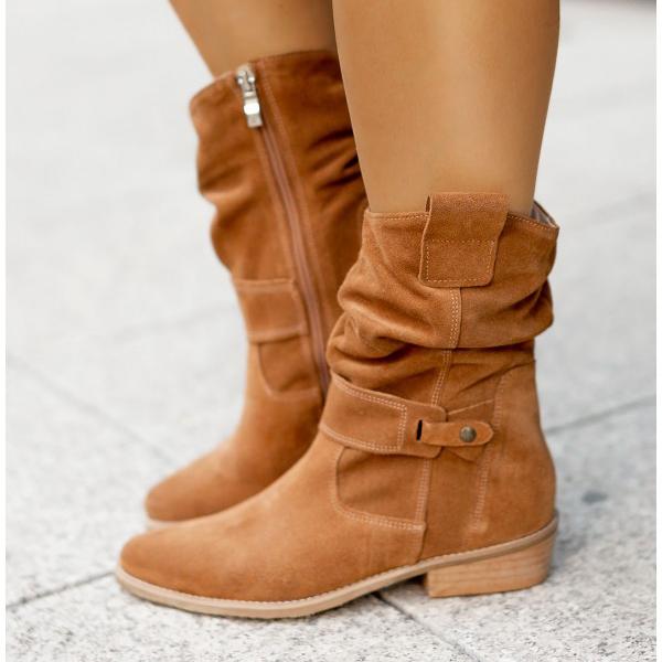 Eileen™ | Chic Ankle Boots with Zipper Detail