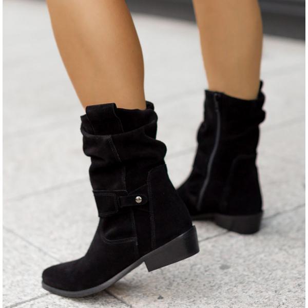 Eileen™ | Chic Ankle Boots with Zipper Detail