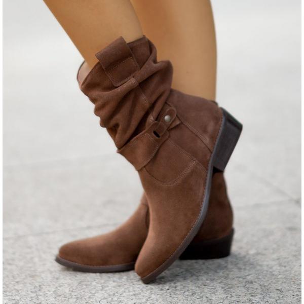 Eileen™ | Chic Ankle Boots with Zipper Detail