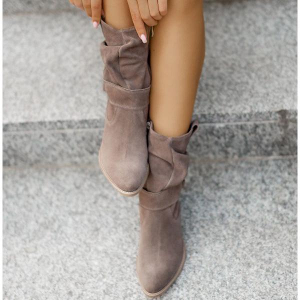 Eileen™ | Chic Ankle Boots with Zipper Detail