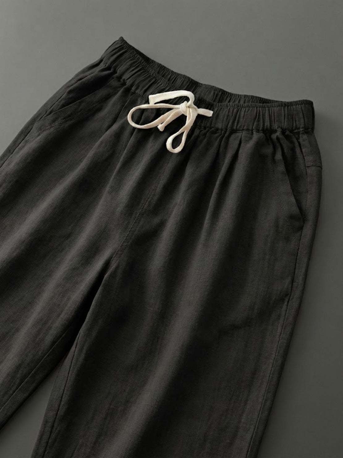 Harper | Women's Straight-Leg Casual Pants with Drawstring