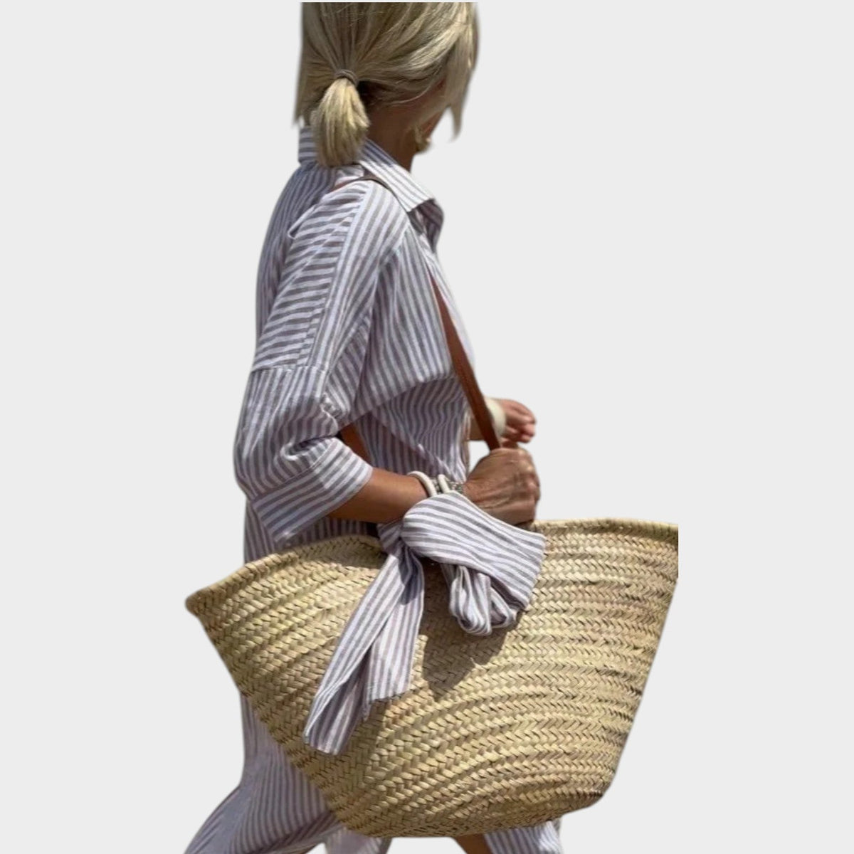 Women's Summer Midi Dress Shirt Button Down